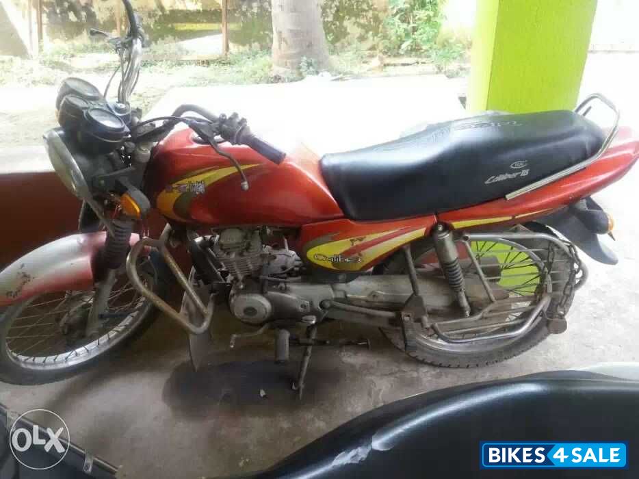 Red Bajaj Caliber