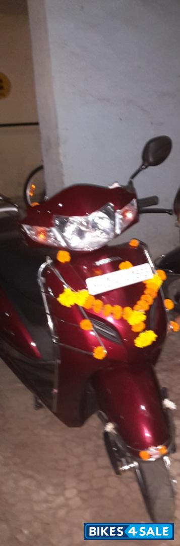 Red Brown Honda Activa 3G