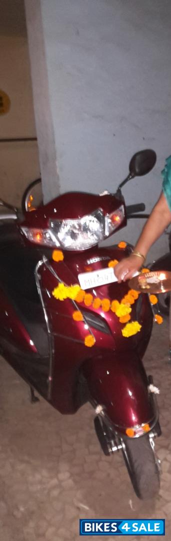 Red Brown Honda Activa 3G