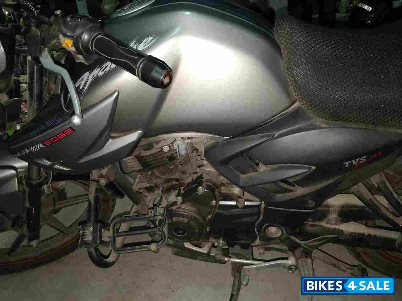 Grey TVS Apache RTR 160