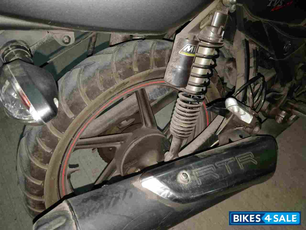 Grey TVS Apache RTR 160