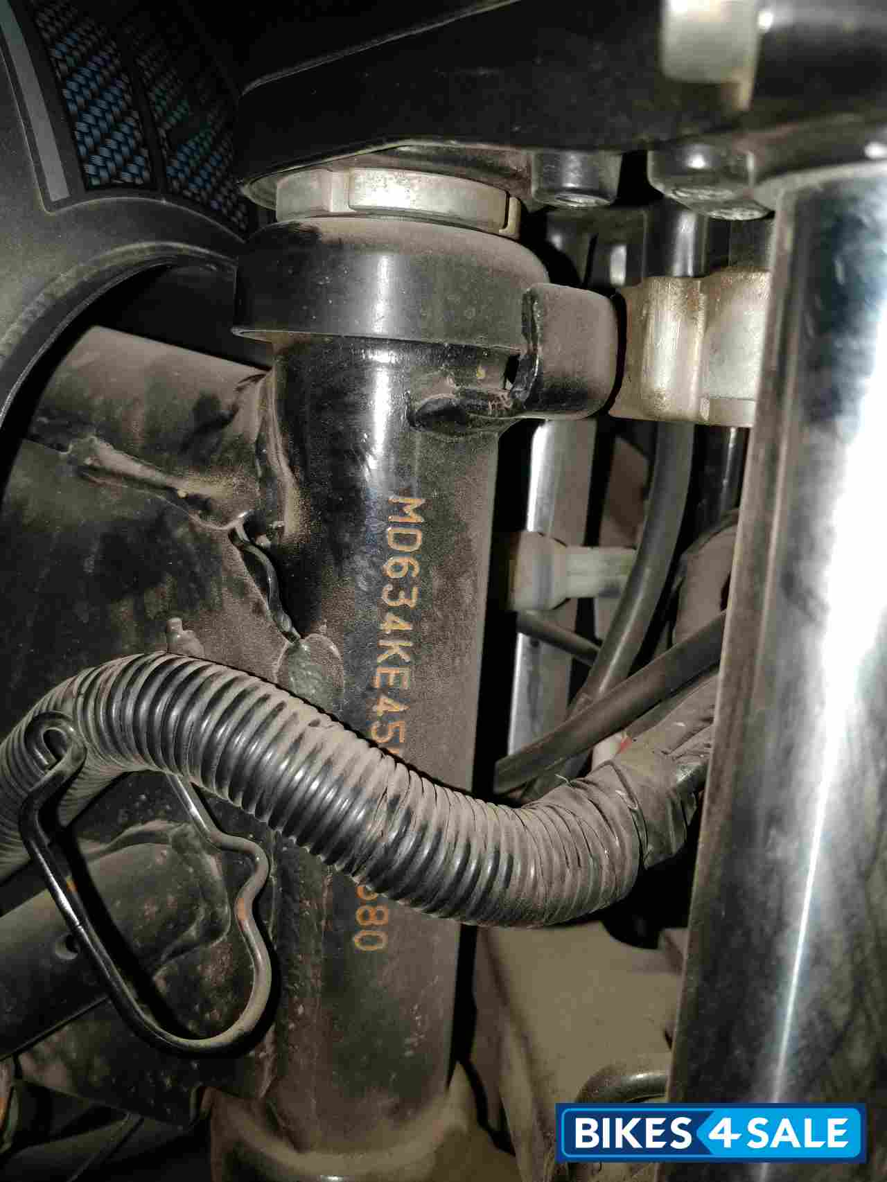 Grey TVS Apache RTR 160