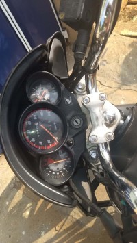 Black Honda CB Unicorn