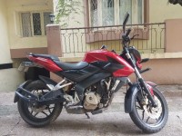 Red Bajaj Pulsar 200 NS
