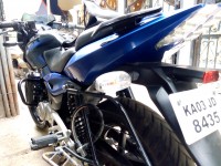 Black And Blue Bajaj Pulsar 180 DTSi