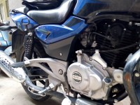 Black And Blue Bajaj Pulsar 180 DTSi