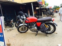 Red Royal Enfield Continental GT 535