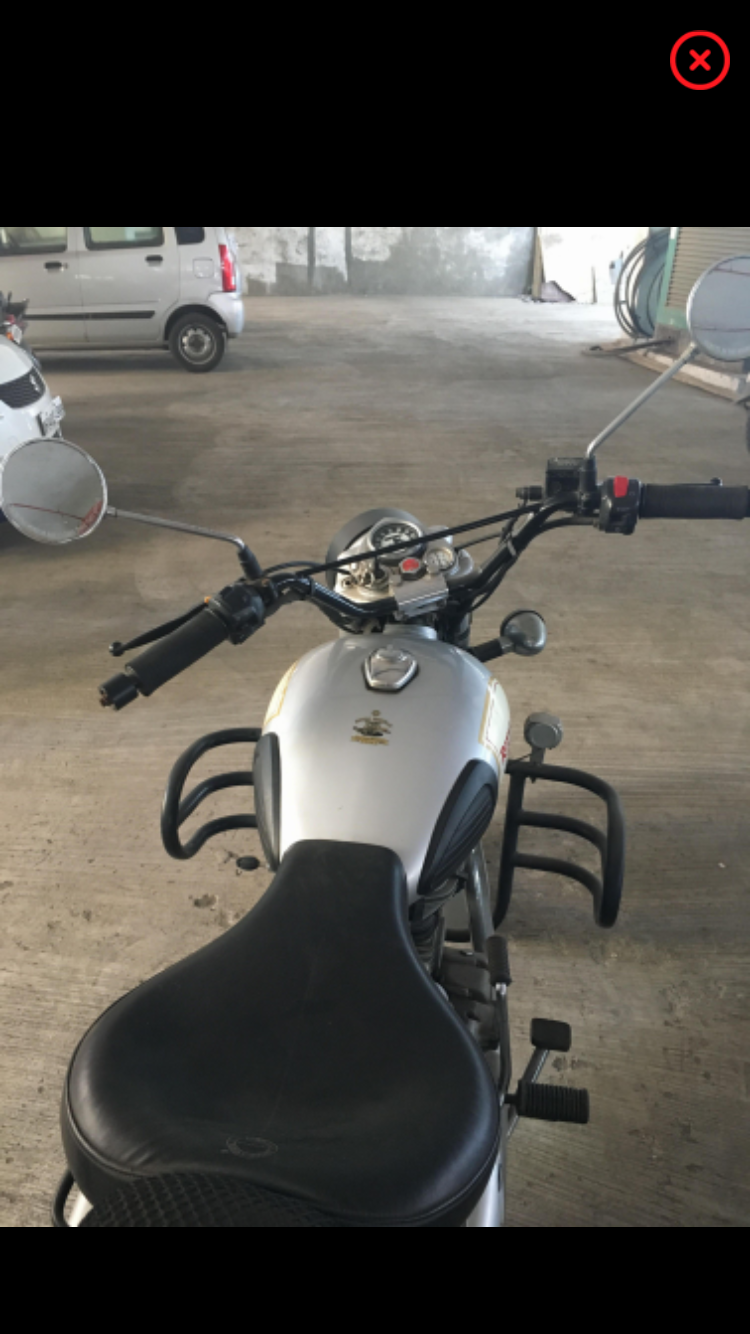 Silver Royal Enfield Classic 350