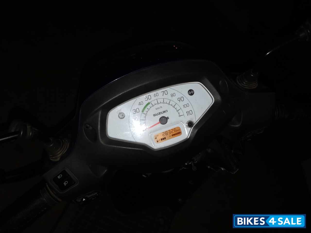 Blue Suzuki Access 125