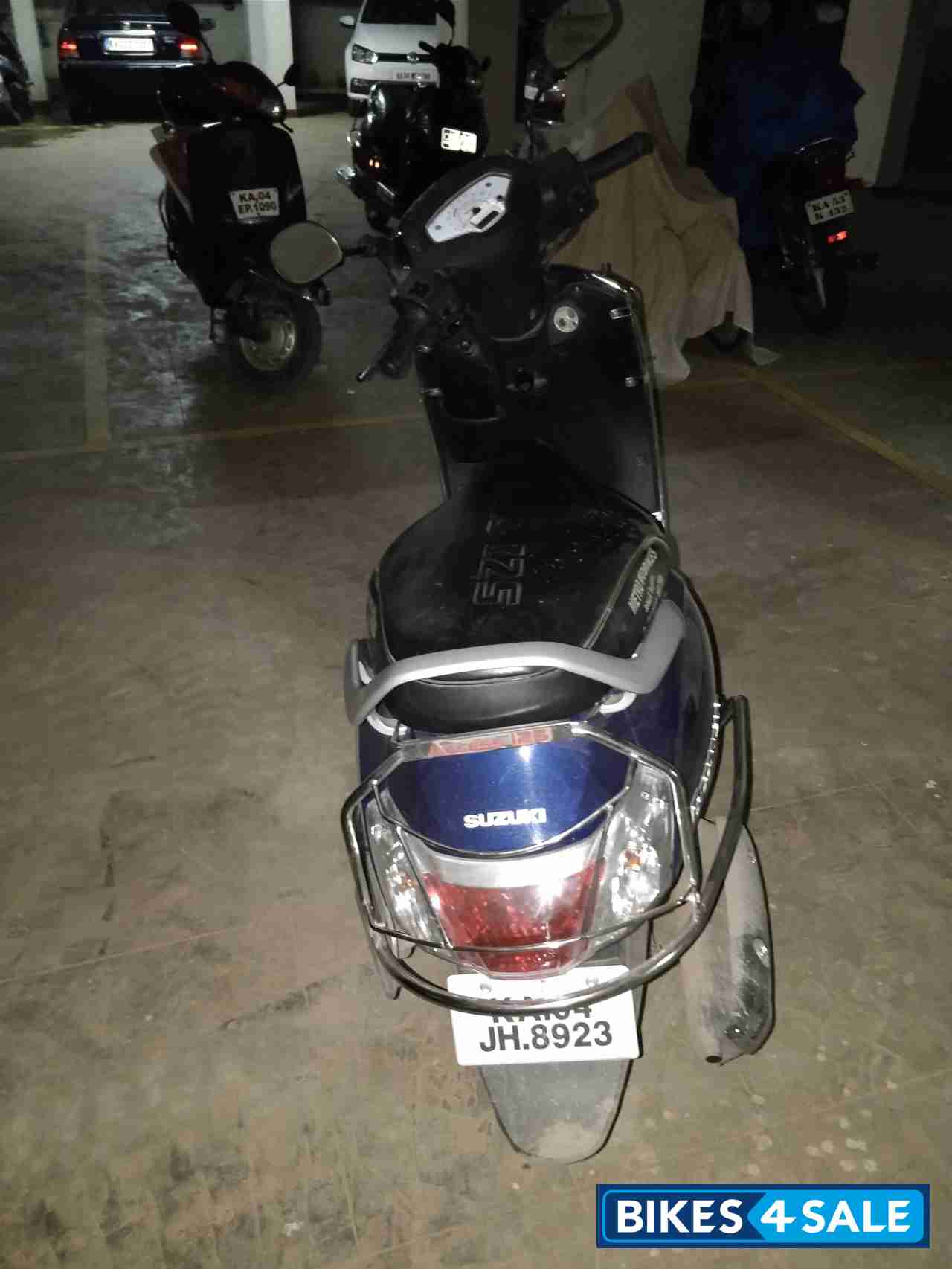 Blue Suzuki Access 125