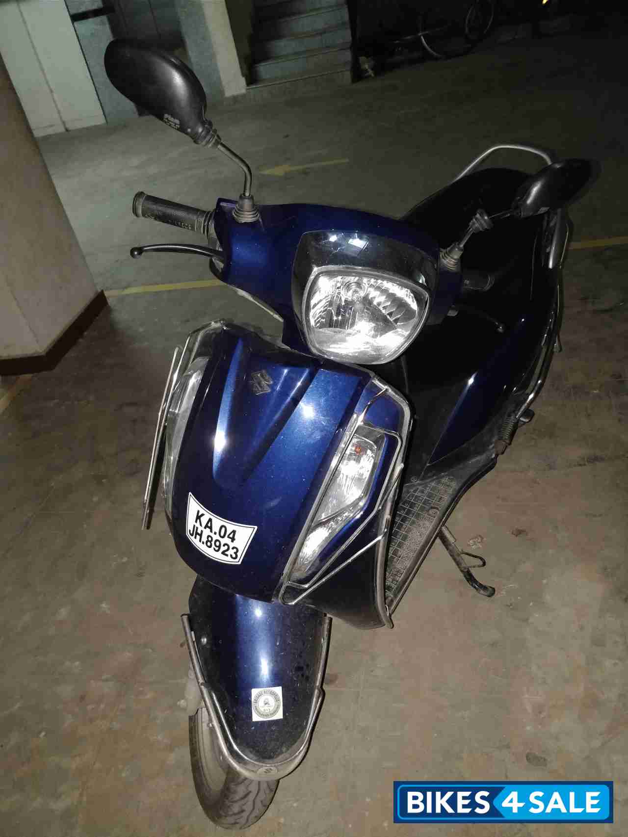 Blue Suzuki Access 125