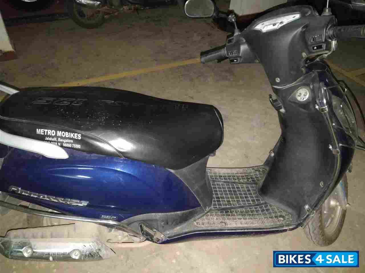 Blue Suzuki Access 125