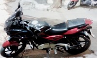 Red Bajaj Pulsar 220F