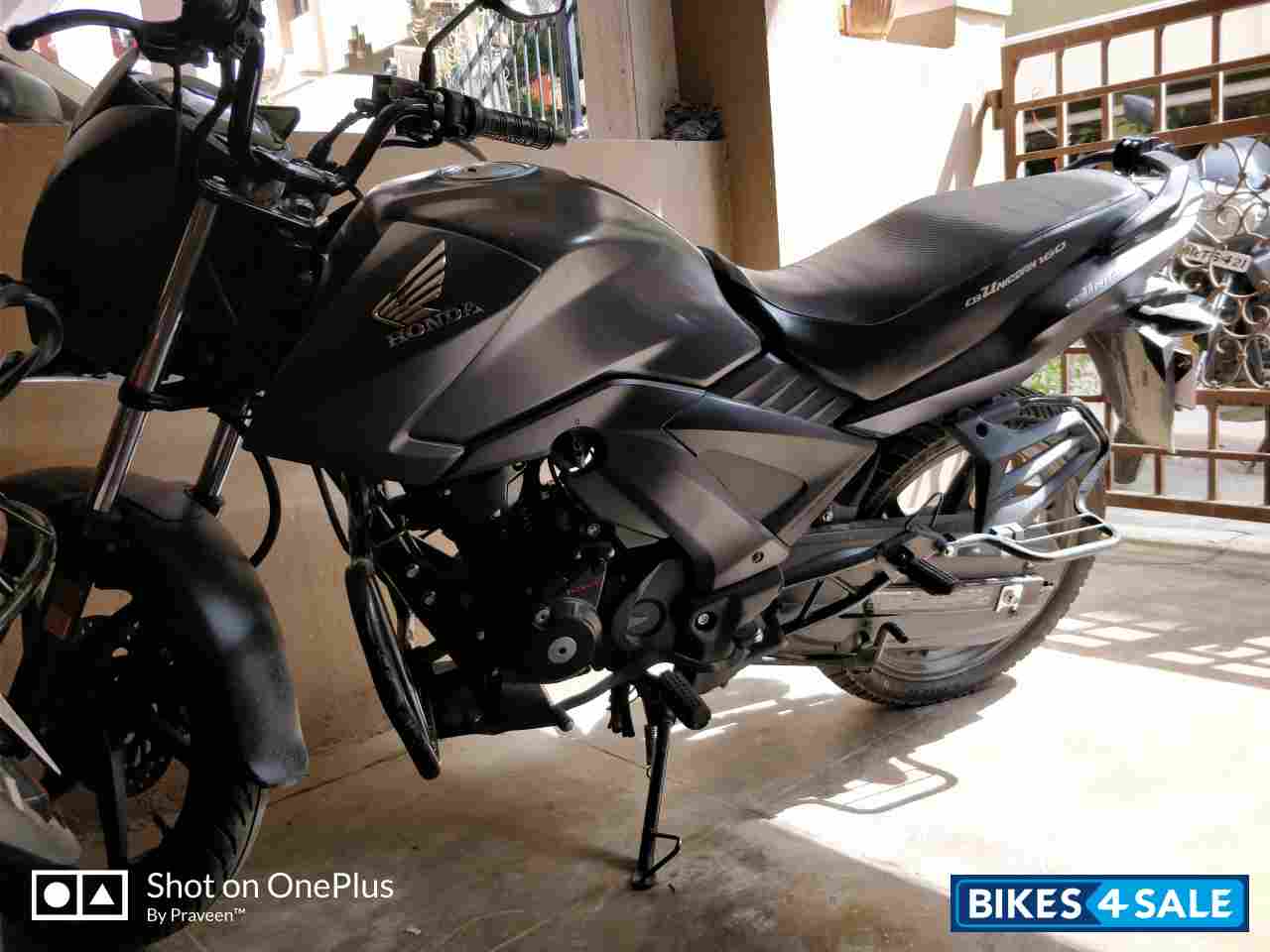 Matte Grey Honda CB Unicorn 160