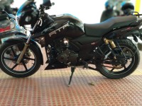 Black TVS Apache RTR 180