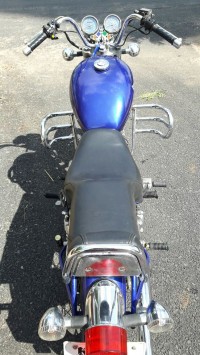 Blue Royal Enfield Thunderbird 350