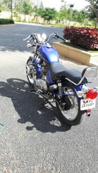 Blue Royal Enfield Thunderbird 350