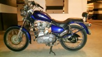 Blue Royal Enfield Thunderbird 350