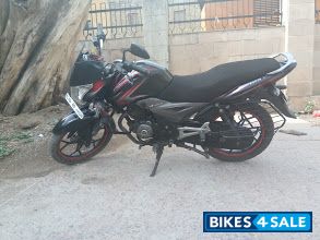 Black Red Bajaj Discover 125T