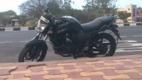 Black Yamaha FZ16
