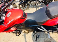 Red Bajaj Pulsar AS 200
