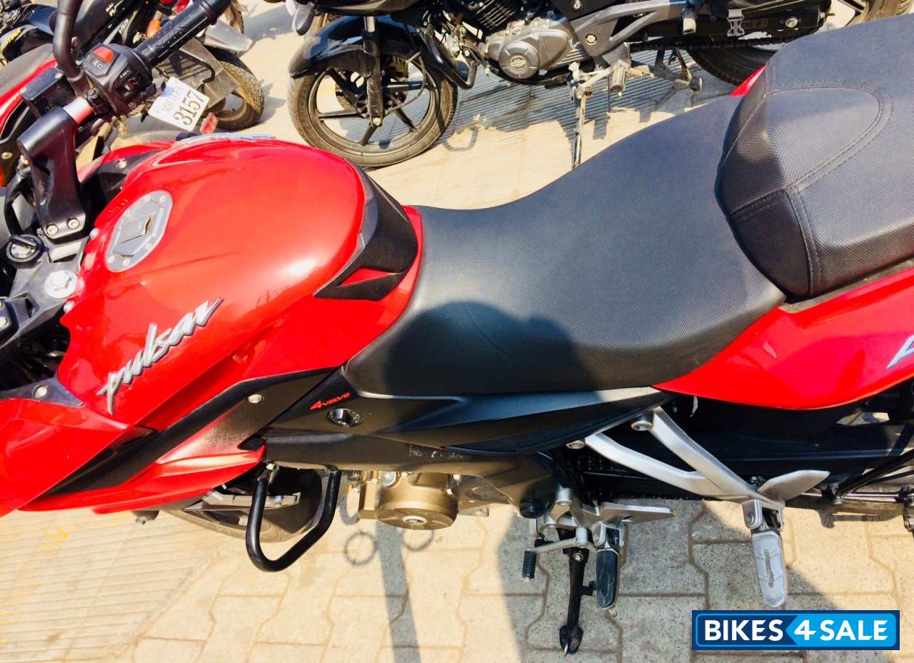 Red Bajaj Pulsar AS 200