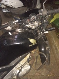 Black Honda CB Unicorn