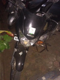 Black Honda CB Unicorn