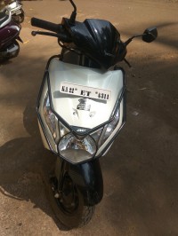 Black Honda Dio