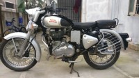 Silver Royal Enfield Classic 350