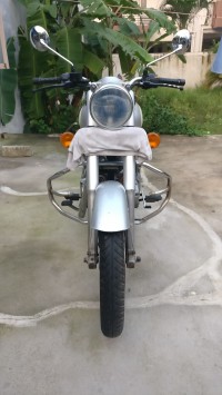 Silver Royal Enfield Classic 350