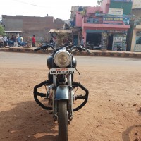 Matt Black Royal Enfield Bullet Standard 350