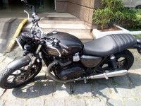 Golden Brown Triumph Street Twin