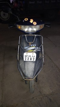 Blue TVS Scooty ES