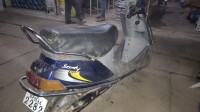 Blue TVS Scooty ES