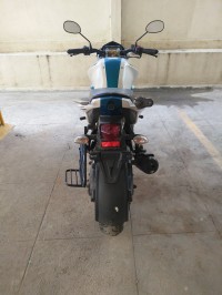 Blue Yamaha FZ-S FI V2