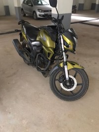 Green Honda CB Trigger