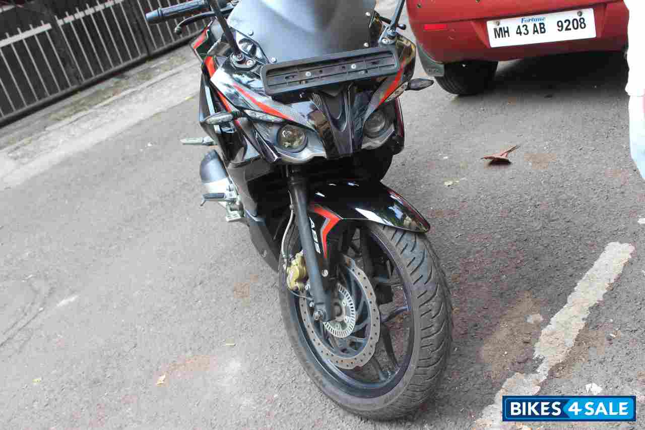 Black And Red Bajaj Pulsar RS 200 ABS