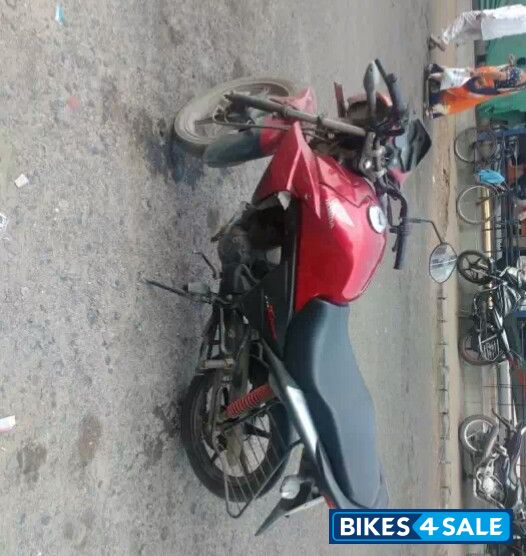 Red Honda CB Twister