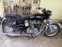 Black Royal Enfield Bullet Electra
