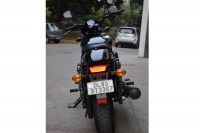 Black Harley Davidson Street 750