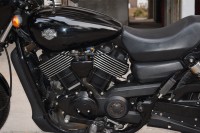 Black Harley Davidson Street 750