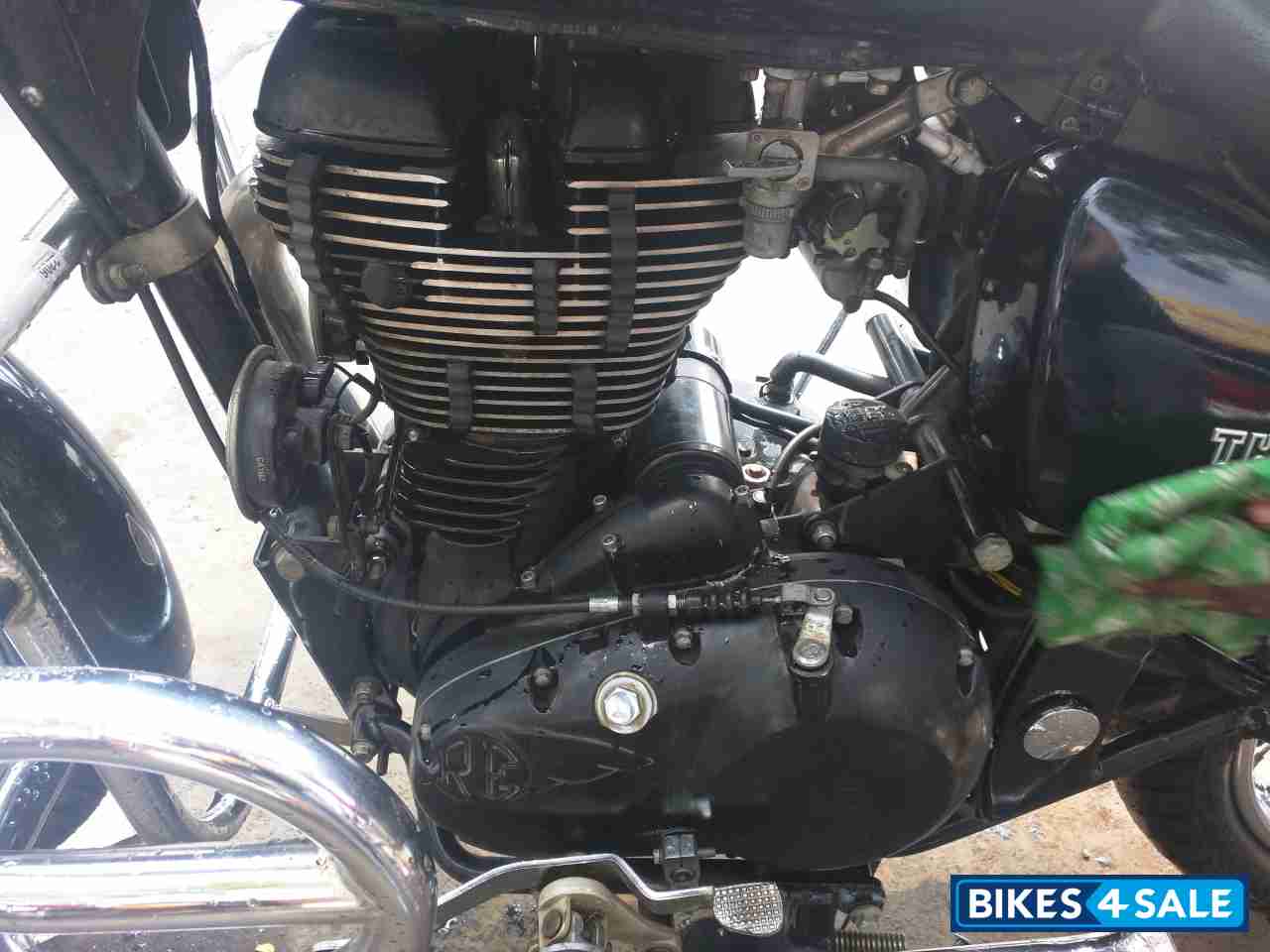 Twilight Blue Royal Enfield Thunderbird 350