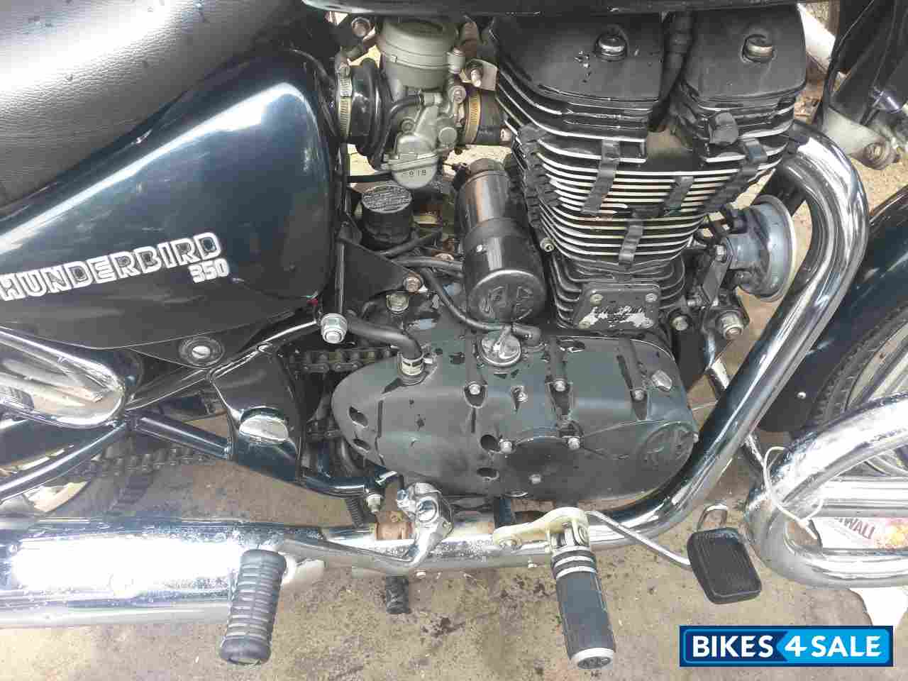 Twilight Blue Royal Enfield Thunderbird 350