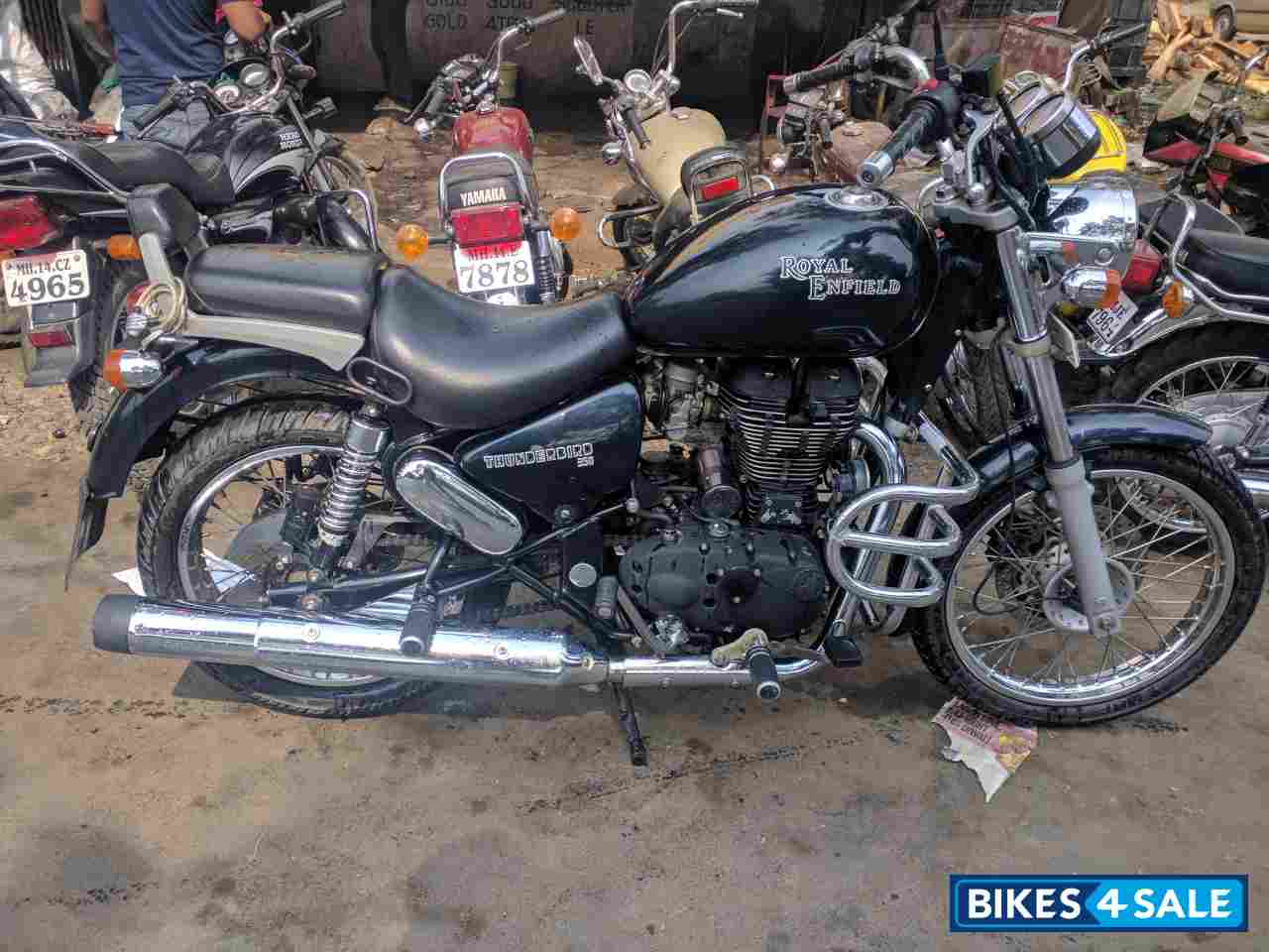 Twilight Blue Royal Enfield Thunderbird 350
