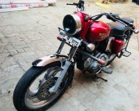 Red Royal Enfield Bullet Electra