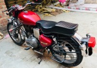 Red Royal Enfield Bullet Electra