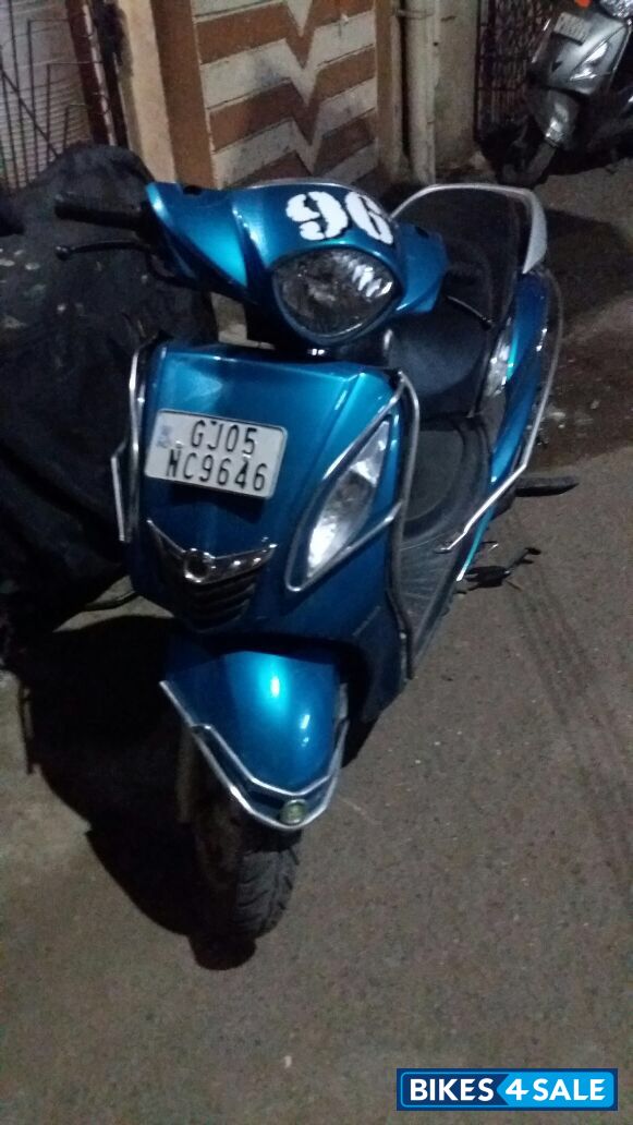 Light Green Yamaha Fascino