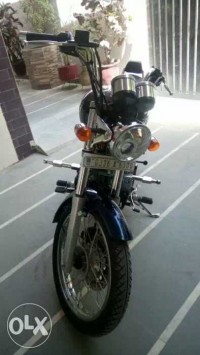 Marine Blue Royal Enfield Thunderbird 350