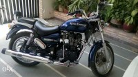 Marine Blue Royal Enfield Thunderbird 350